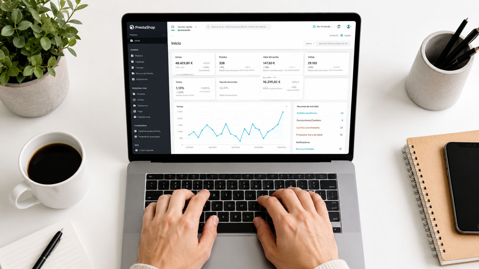 Soporte técnico módulo Verifactu PrestaShop 24 horas sin permanencia